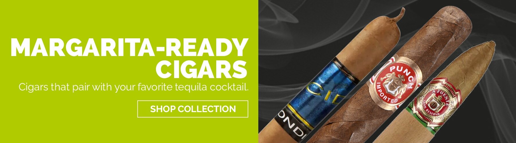 Shop Cigars to Pair with Margaritas