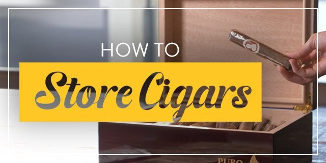 How to Store a Cigar