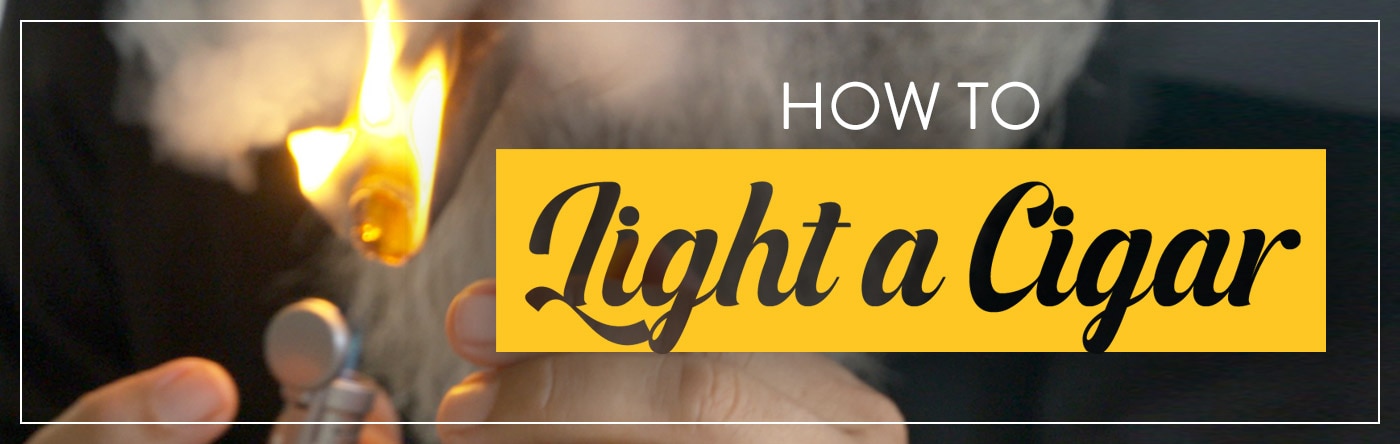 All about Lighting a Cigar